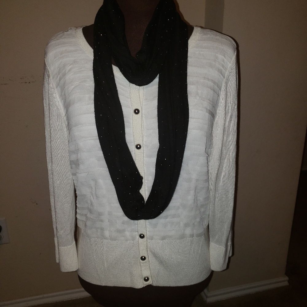 White house black market sweater top